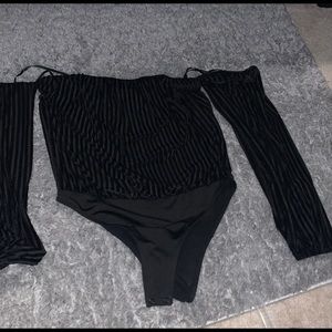 off shoulder bodysuit